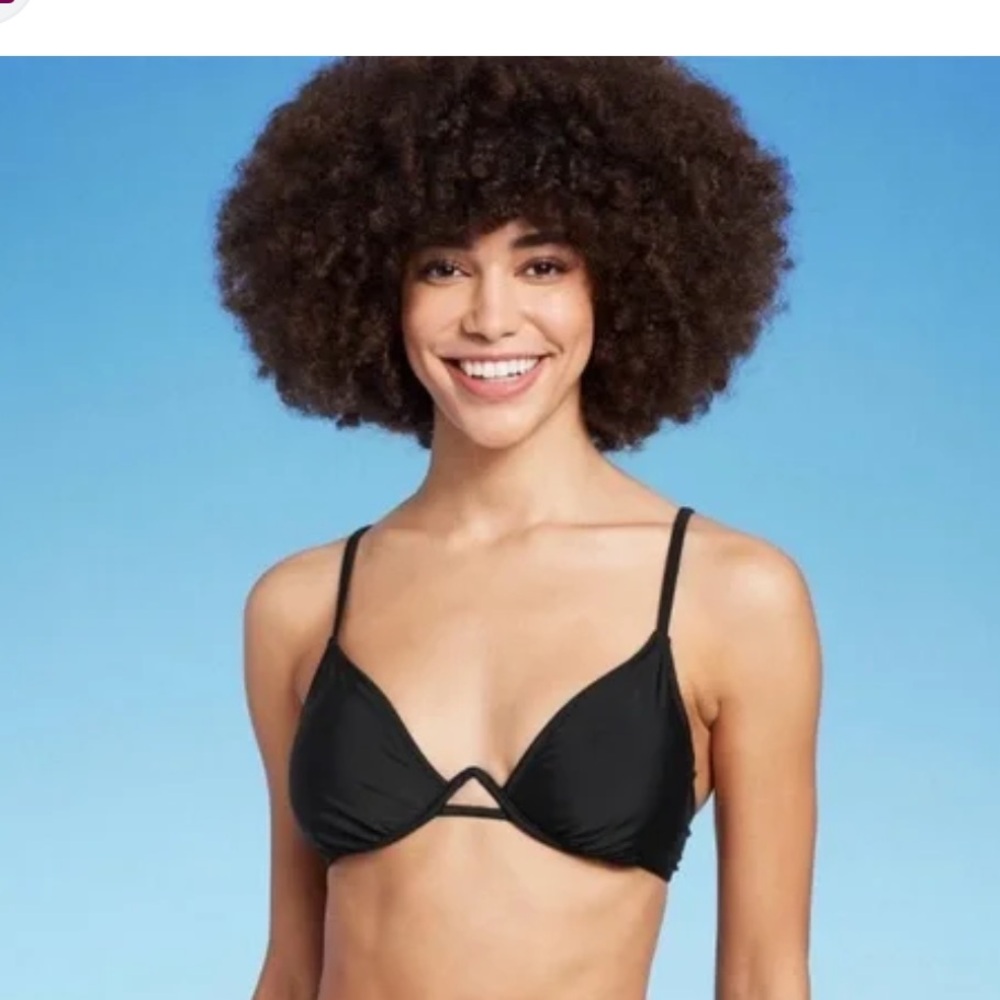 Wild Fable Elegant Black push up bikini bra size medium